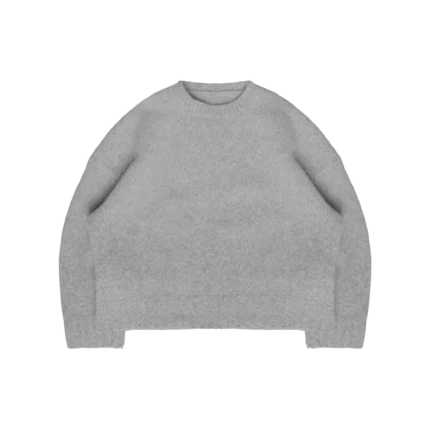 Saint Alexander Heritage Knit Crewneck In Ash Sweats